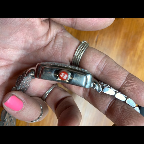 Michele Deco Watch with Diamonds 18MM - Picture 3 of 6